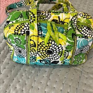 Vera Bradley Green and Yellow Floral Bag